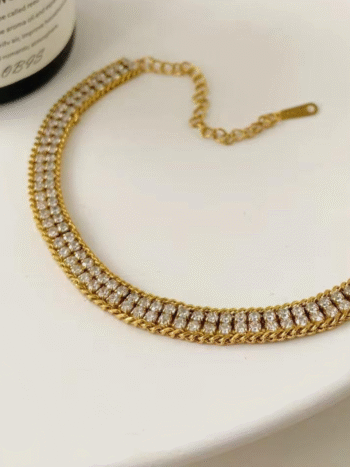 Double Tennis bracelet 6mm