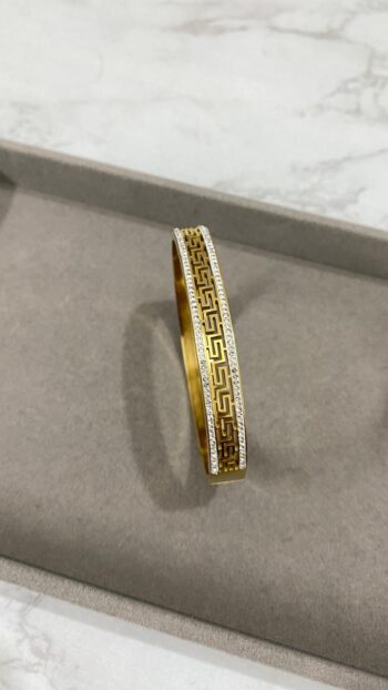 Golden Maze Cuff