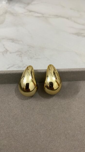 Chunky Golden Tear Drop