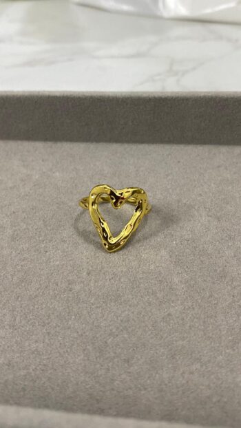 Molten Heart Ring